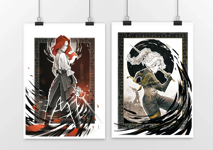 Print Expedition 33 - Alicia & Maelle